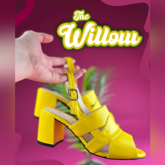 Mod Shoes the Willow in Sunshine Yellow size 6 - Picture 5 of 10